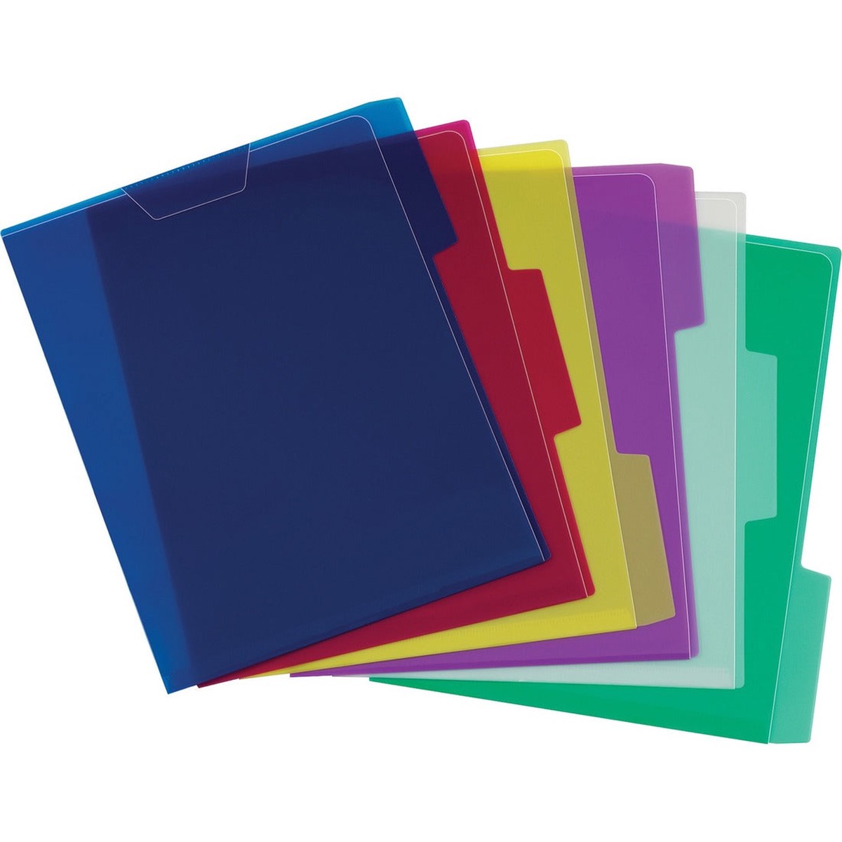 Pendaflex Poly View Folder Assorted Color Pack – 6 / Pack